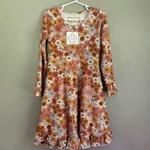 Cheeky Plum NWT Floral Dress- girls size 6